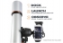 Celestron Starsense Explorer DX 102AZ Smart-Phone App-Enabled Refractor Telescope